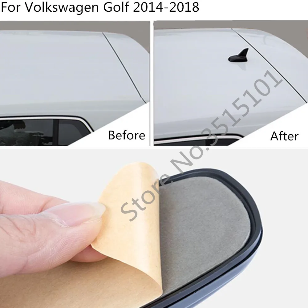Антенна Акулий плавник радио оригинальная краска Акула на крышу для Volkswagen VW Golf7