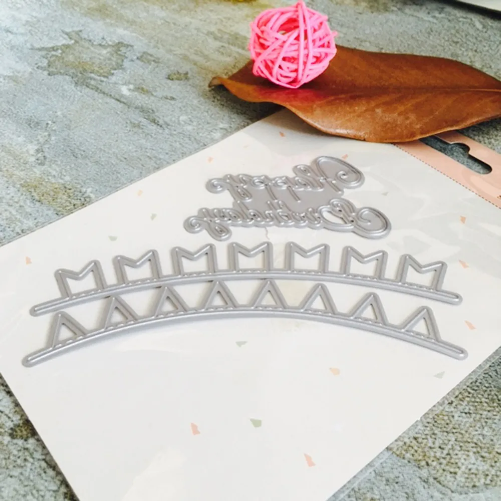 С Днем Рождения резка Скрапбукинг умирает металла A802 08|metal die cut|metal cuttingmetal dies |
