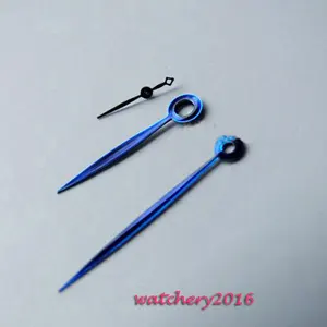 Стрелки для мужских часов ETA 6497, 6498, ST36, синие