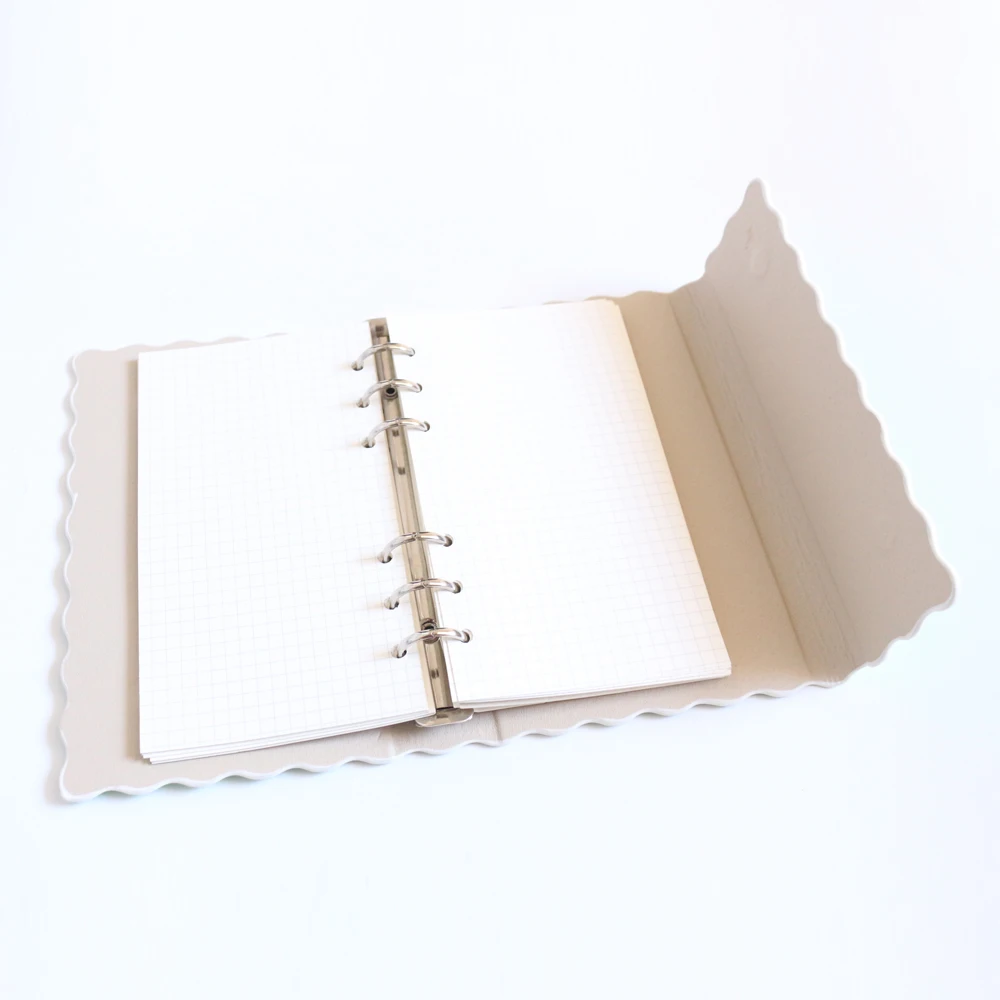 Милый офисный школьный кожаный блокнот Domikee на спирали ежедневник органайзер