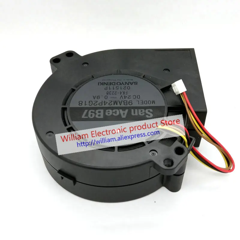 9BAM24P2G18 San Ace B97 FK4-2238 DC24V 0.9A 97*33 мм 9 см вентилятор охлаждения