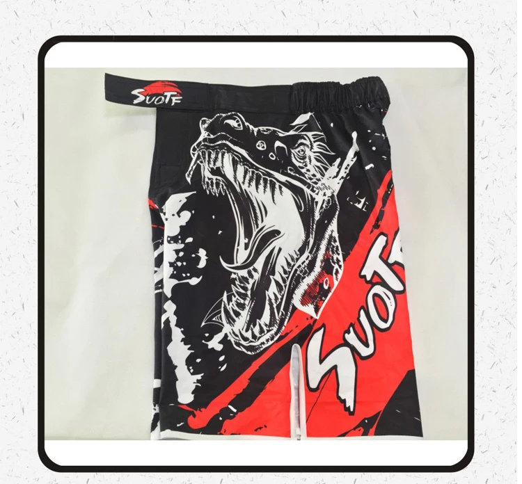 Крокодиловые чернила властные Кричащие шорты для фитнеса ММА дышащие борьбы