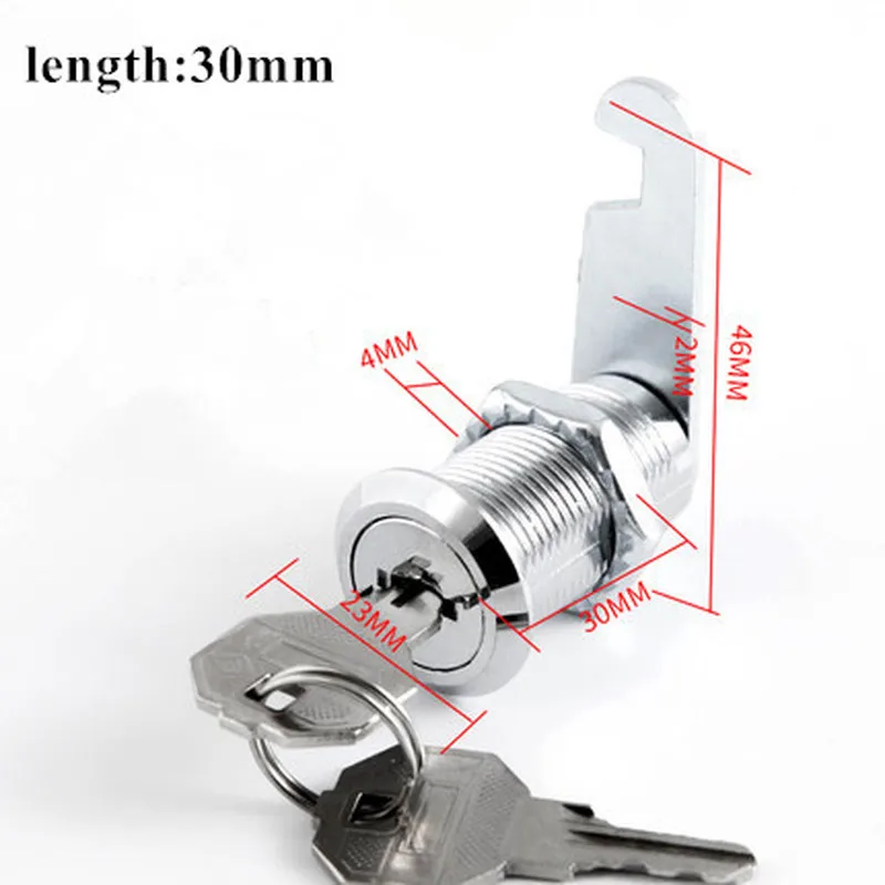 Замок ящика с 2 ключами замок кулачка для двери шкафа офисного стола замки на шкаф