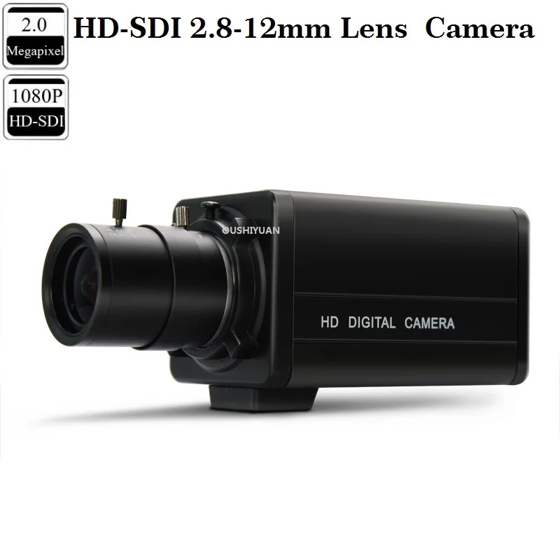 Камера видеонаблюдения HD SDI зум объектив 2.0MP 1080P 5 50 мм или 2 8 12 SDI|Камеры