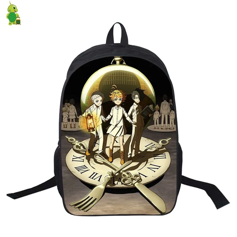 Обещанный рюкзак Neverland Mochila школьные сумки для подростков девочек мальчиков аниме ноутбук рюкзак для женщин и мужчин Дорожная сумка на плечо