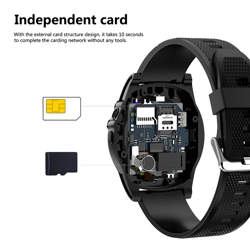Смарт-часы Slimy SW18 часы с поддержкой SIM-карты Push-сообщения ответа набора вызова