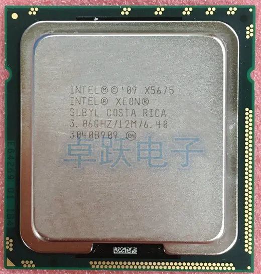 Оригинальный процессор Intel Xeon X5675/3 06 ГГц/LGA1366/12 МБ L3 95 Вт