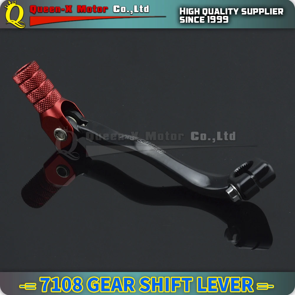 CNC рычаг переключения передач 7108 подходит для CRF 250 2004-2009 мотокросса MX Enduro Dirt bike Off