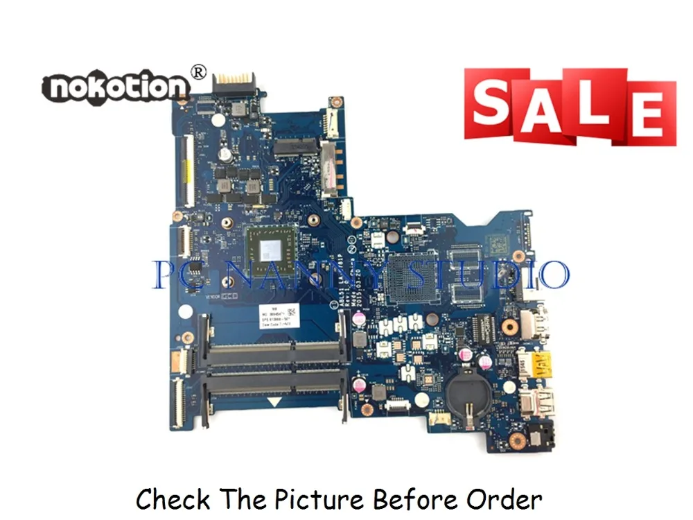 

PCNANNY 813968-501 813968-001 для ноутбука HP 15-AF, материнская плата ABL51, задняя версия 1,8 ГГц, проверено на ПК