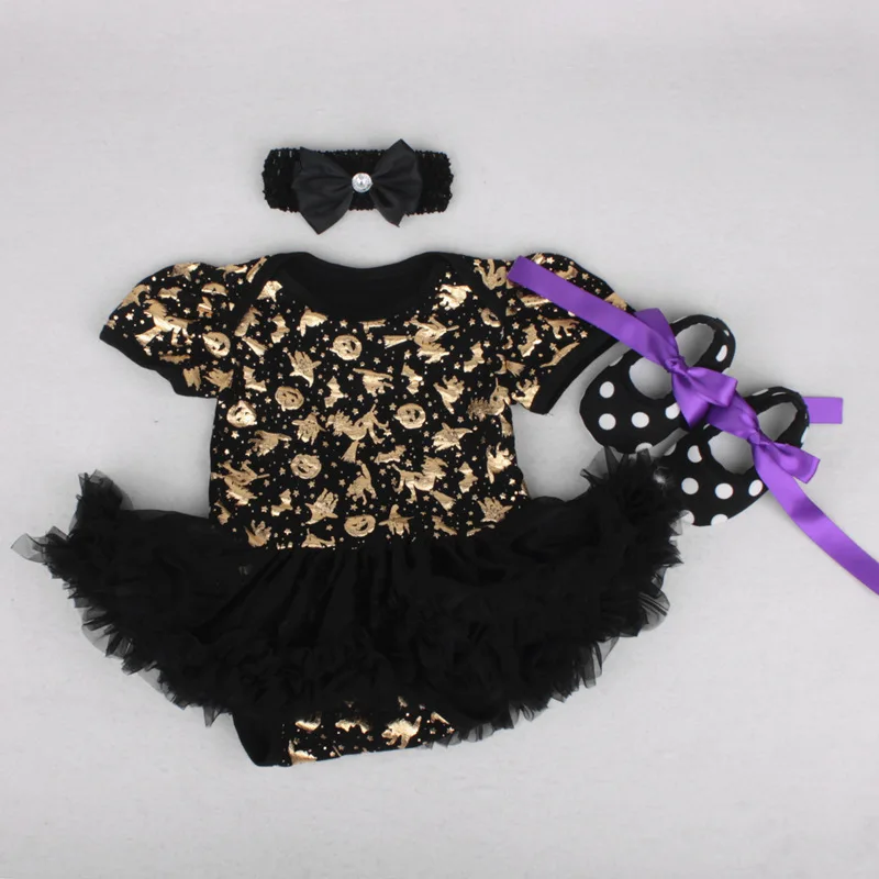Одежда для новорожденных одежда маленьких девочек на Хэллоуин костюм с