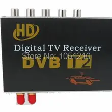 Ouchuangbo HD DVB-T2 автомобильное Цифровое ТВ коробка 4 видео выход двойная антенна высокого качества