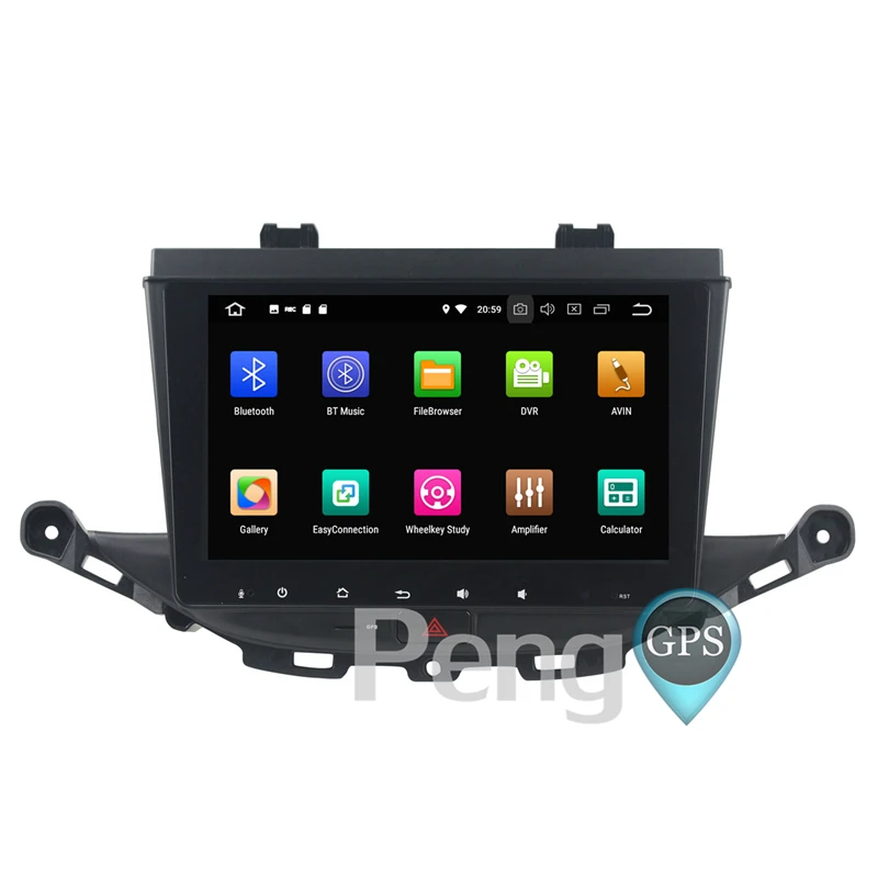 9-дюймовый 2 Din Android 8 0 автомобильный CD DVD-плеер ядер GPS-навигация для Opel ASTRA K 2016 2017