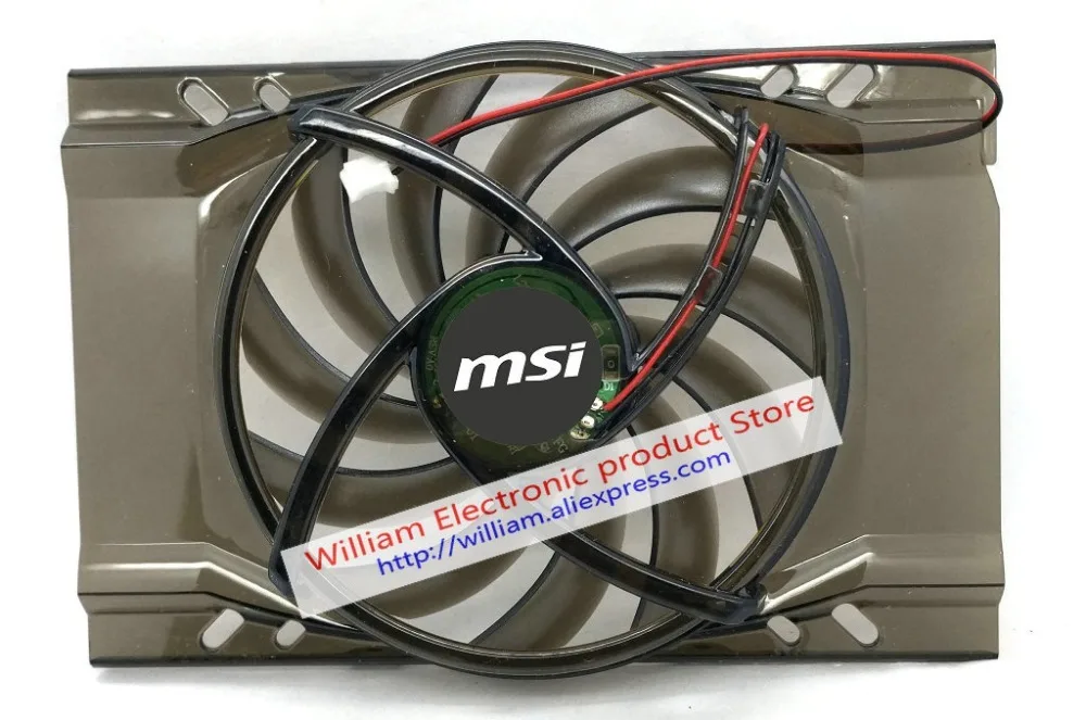 Вентилятор охлаждения графической карты для MSI UNIKA GTX650ti HD5750 5770 6750 9800GT GTS250 /450 12 В 0 20