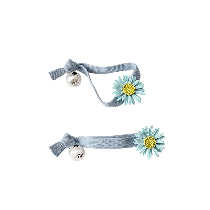 ММИСМ Корейская милая упругая резиновая резинка с жемчужинами и звездами для повседневного использования волосы, аксессуары для головы для женщин, уплотнительные кольца.