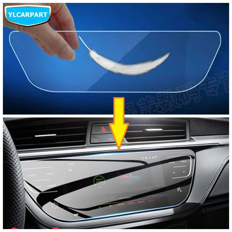 Автомобильная навигация GPS Защитная Наклейка на экран DVD плеера для Geely Emgrand 7 Emgrand7