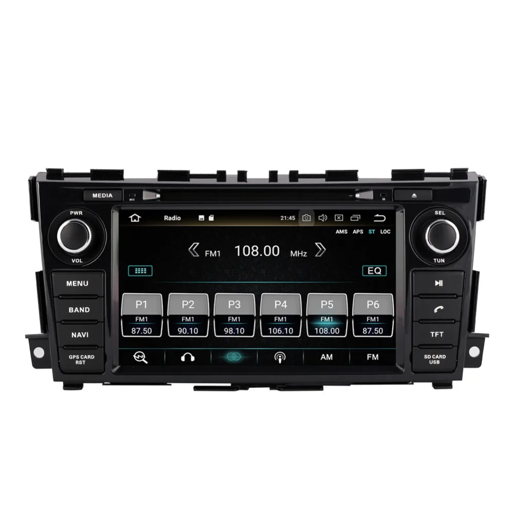 8 дюймовый Android 0 Восьмиядерный 4 Гб RAM Автомобильный GPS навигатор для Nissan Teana Altima 2013