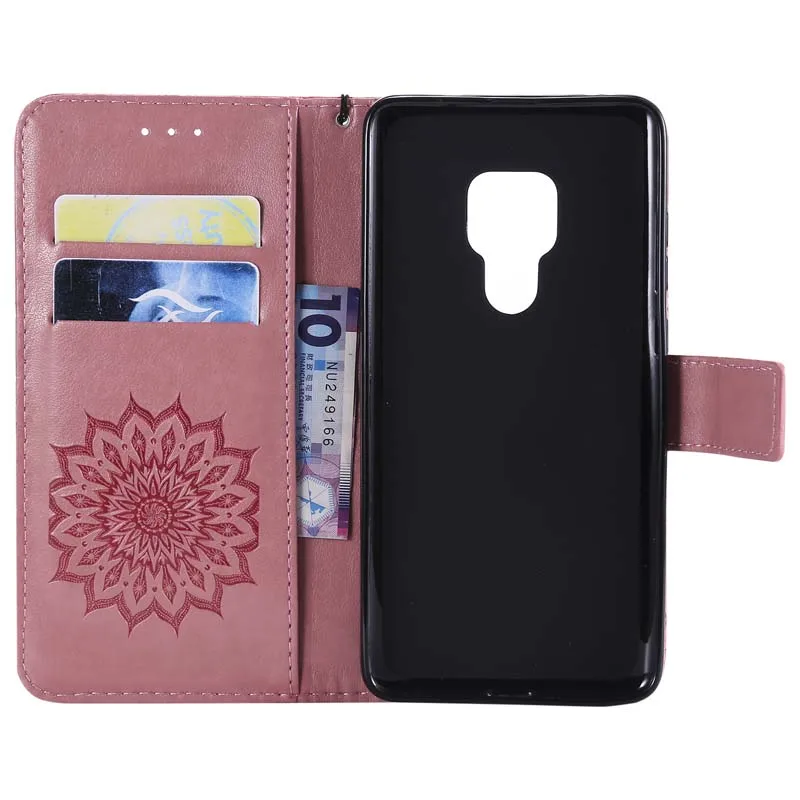 Роскошный кожаный чехол-кошелек Tsimak для Huawei Mate 20 откидной Чехол с карманом карт