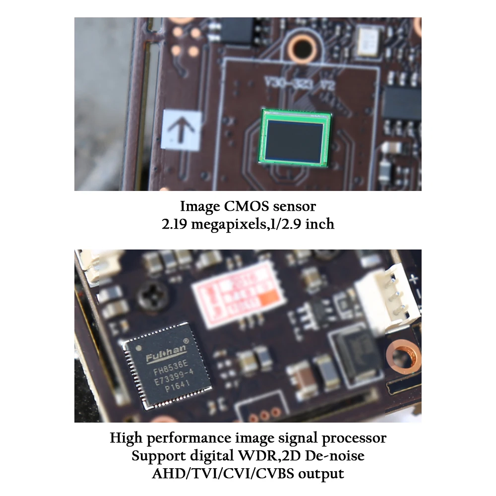 1080 P sony CMOS IMX323 Гибридный HD видео Камера TVI/AHD/CVI/960 H аналоговый безопасности дома ИК
