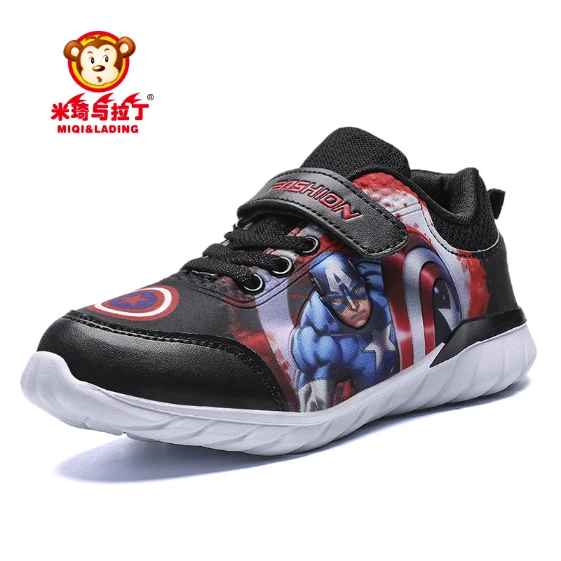 Детская обувь Капитан Америка детские кроссовки для мальчиков chaussure enfant garcon sepatu