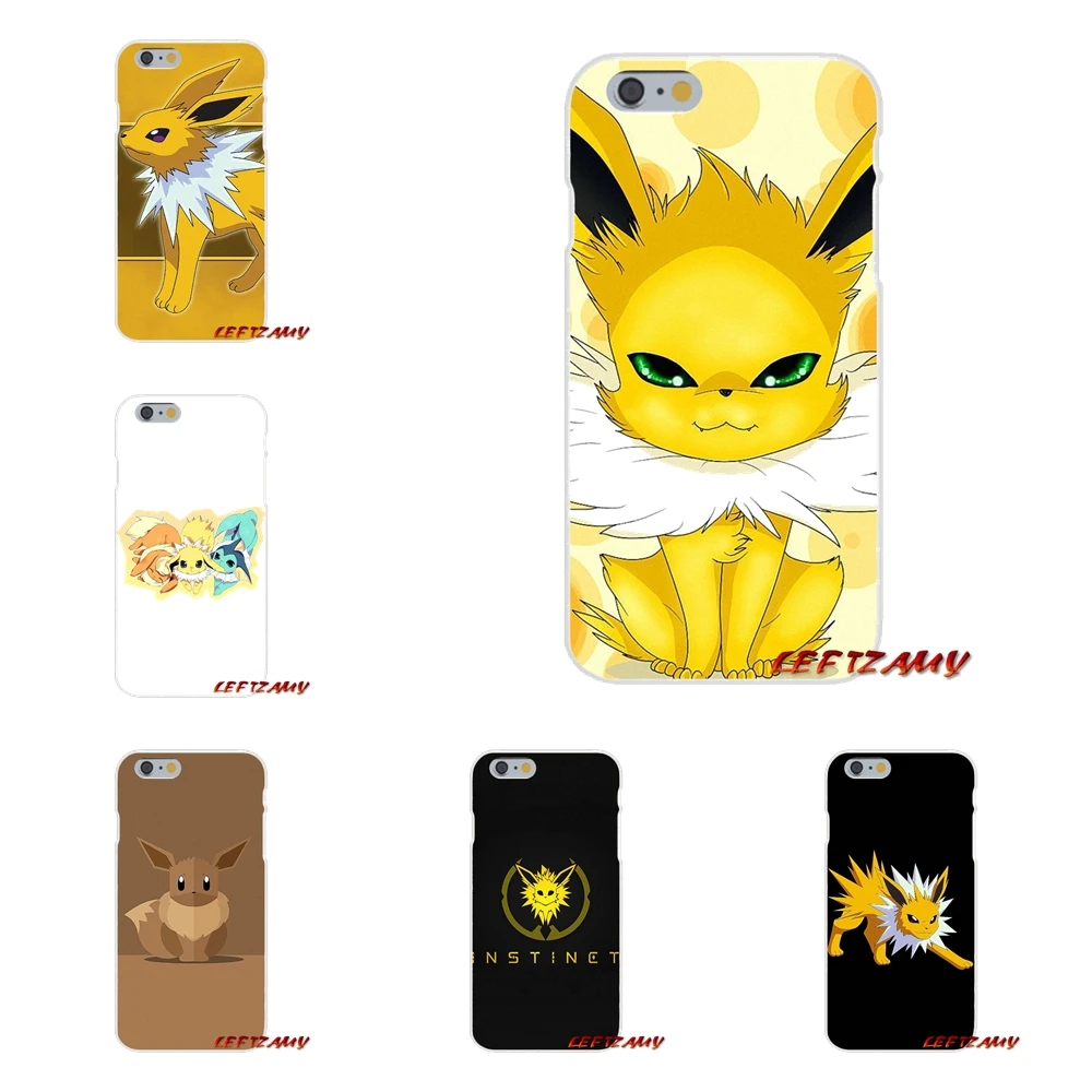 Аксессуары телефон оболочки охватывает Joltik Jolteon Покемон гибкость для sony Xperia Z Z1 Z2