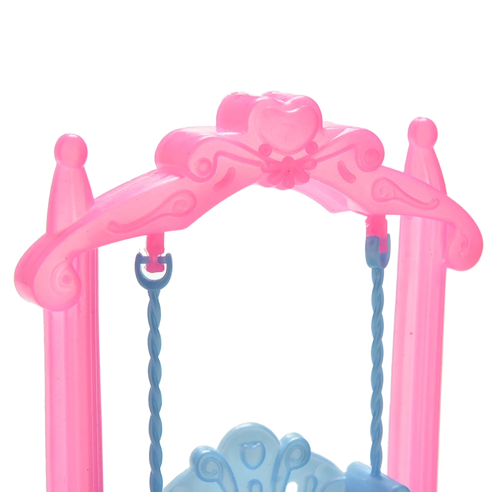 

1 Pc Children Doll House Plastic Swing Kids Birthday Christmas Toys Gifts Dolls Accessories
