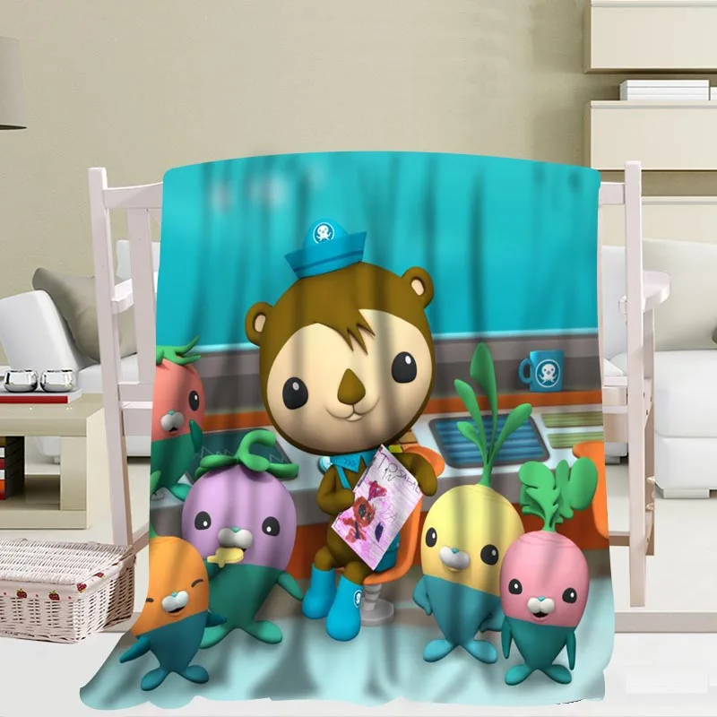 Новое поступление, одеяло Octonauts, мягкое одеяло с 3D принтом, покрывало для дома/дивана/постельных принадлежностей, переносное одеяло для путешествий для взрослых - Цвет: 13
