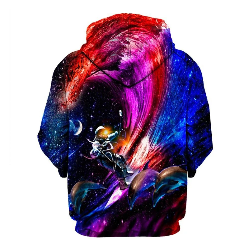 

Raisevern Colorful Galaxy 3D Printed Hoodie Men 2020 Outer Space Women Pullover Astronaut Print Tracksuit Long Sleeve Sweatshirt