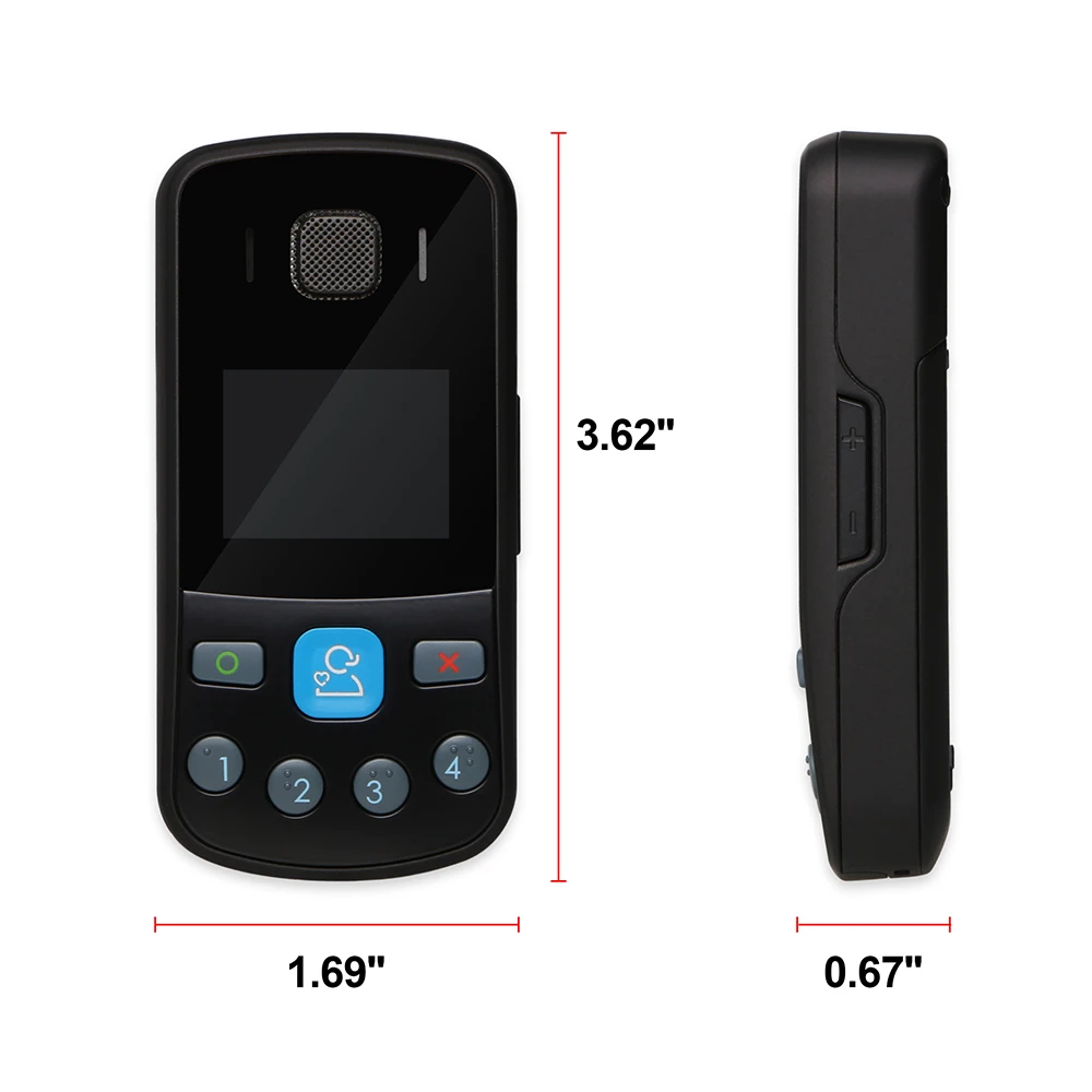 Персональный GPS трекер GT301 устройство отслеживания аккумулятор 1000 мАч OLED дисплей