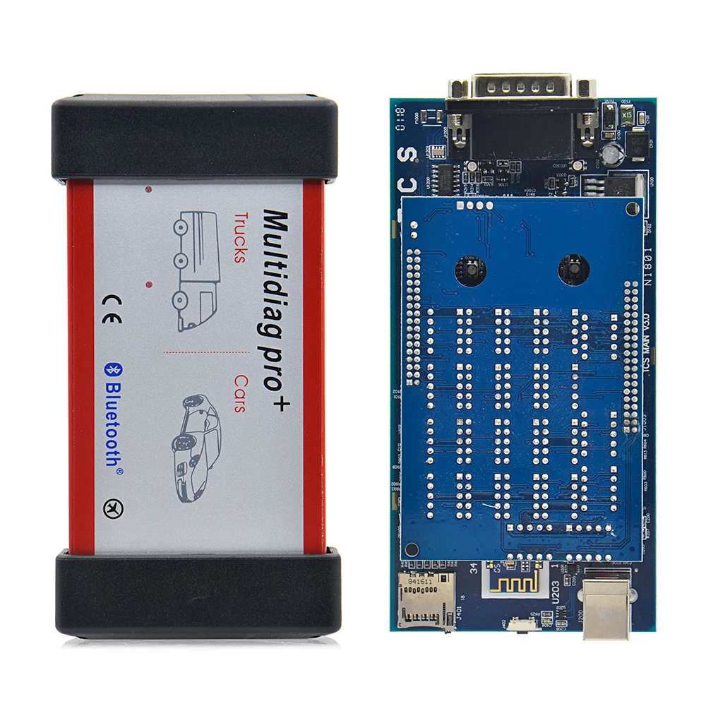 Лидер продаж Интерфейсный сканер Multidiag Pro + TCS OBDII 2014 R2/3/2015.R3/2016.R1 диагностический