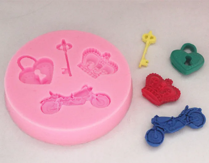 Halley key силиконовые формы для помадки на торт мыло Шоколад Форма кухни выпечки