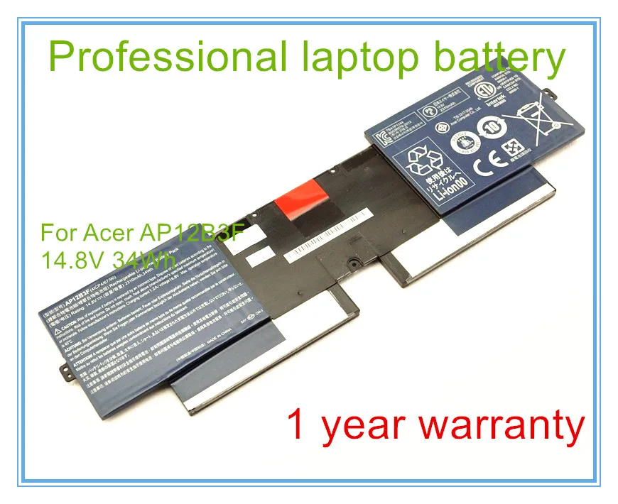 Оригинальный аккумулятор для ноутбука S5 ультрабук AP12B3F 4ICP4/67/90 BT.00403.022|original laptop