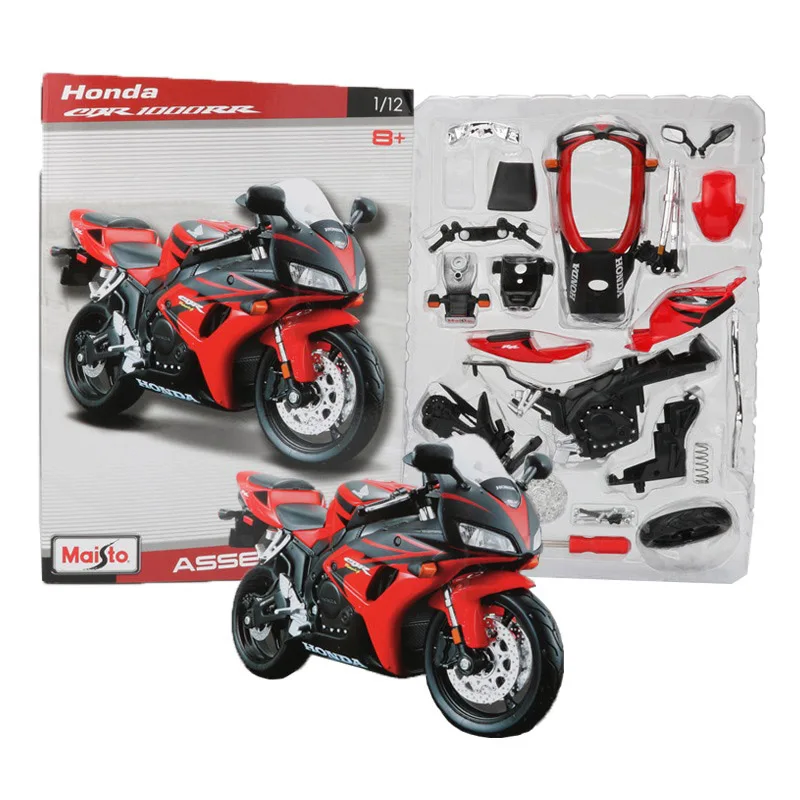 Maisto 1:12 сплав мотор модель велосипеда головоломка игрушка сборка мотоцикл CBR 1000RR