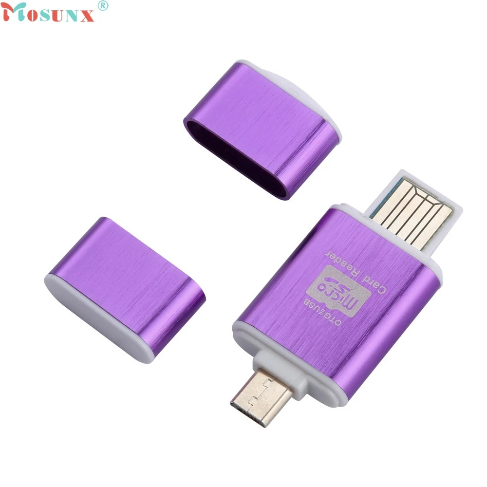 Mosunx Simplestone 2в1 Micro SD OTG флеш-диск USB 2,0 кард-ридер для смартфонов ПК планшет 0310