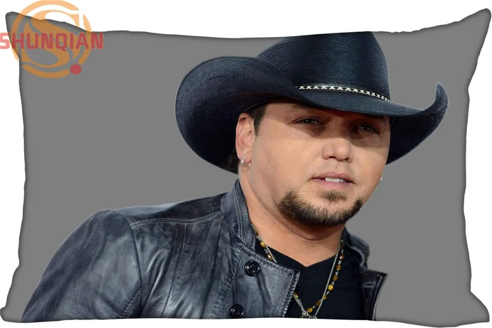 Новинка наволочка Jason Aldean прямоугольная Наволочка на молнии размеры 45x35 см 40x60 45x75