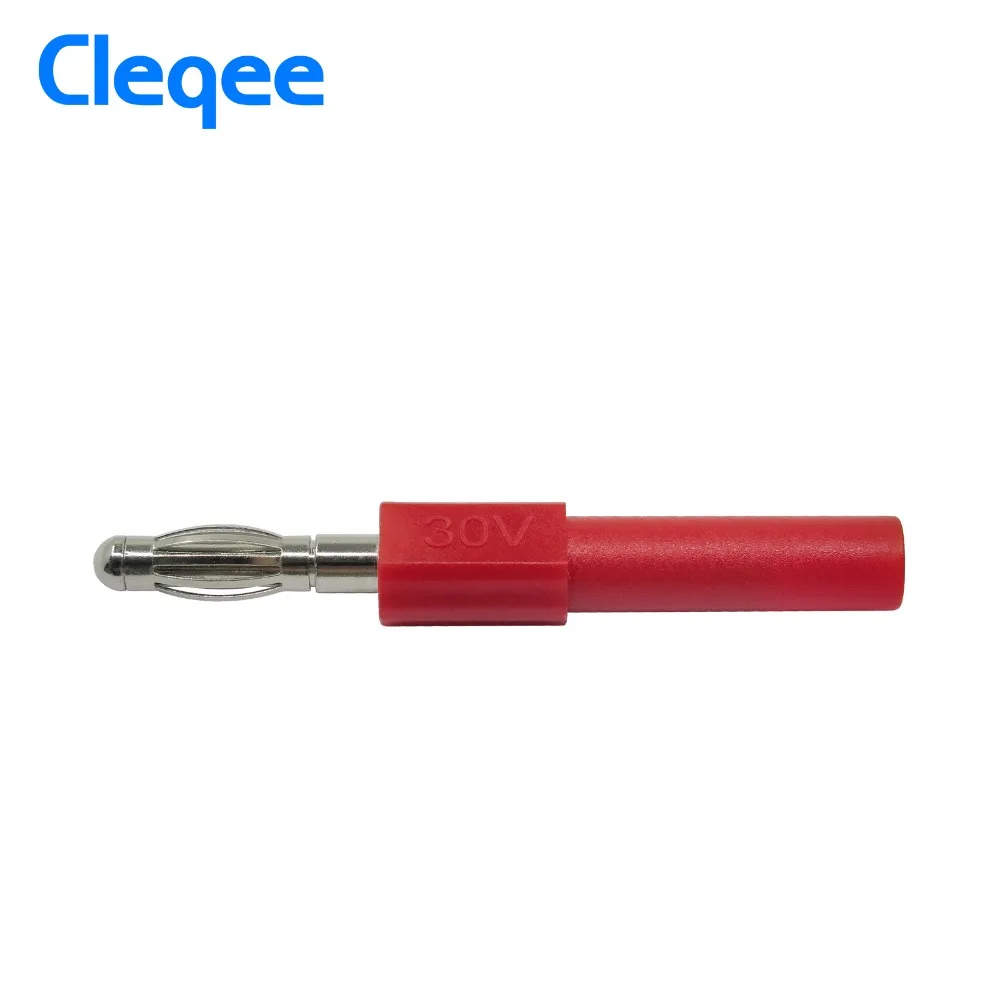 Cleqee P7024 2 мм Внутренняя пружина 4 Мужской переходник для вилки типа банан может