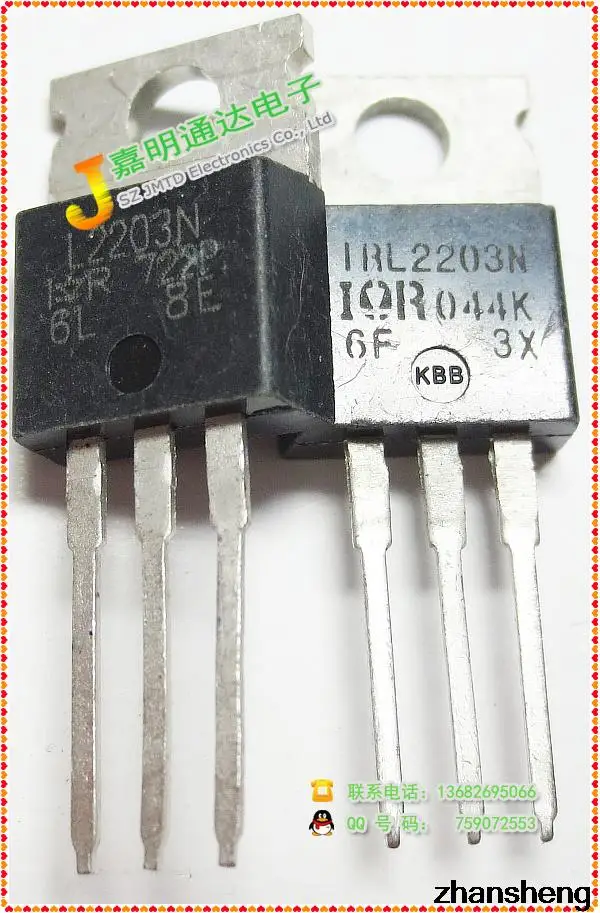 Ади-ic ~ 5 ШТ. IRL2203N IRL2203 TO220 |