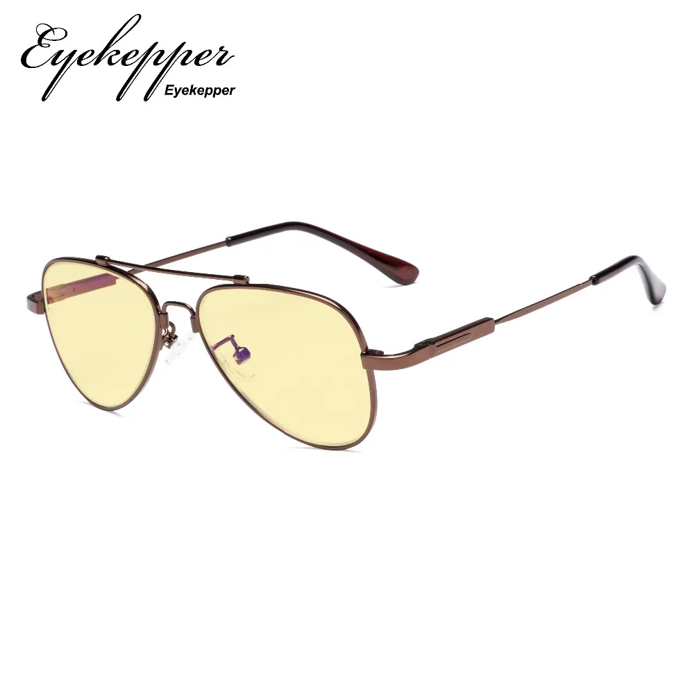 TMK1801 Eyekepper анти синие легкие очки для детей компьютера Pilot style оправа с эффектом