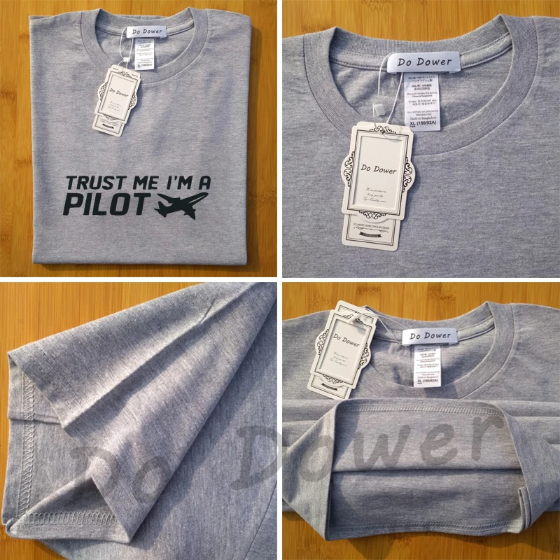 Лето 2018 Новое поступление футболка летнего сезона с надписью I'm A Pilot мужская