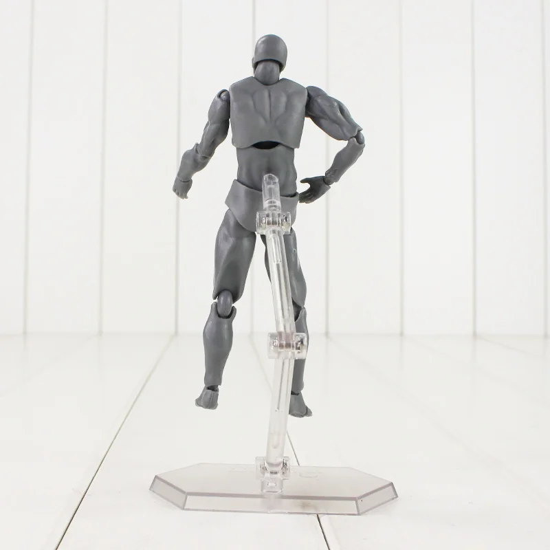 14cm Archetype Action Figure Body He She Male Female Grey Color Model Toys | Игрушки и хобби