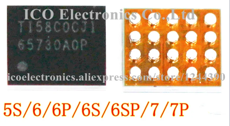 ЖК экран 65730A0P для iPhone экраны 5S 5C U3 6G 6plus U1501 6S 6SP U4000 7 7Plus u373 чип увеличения роста 65730