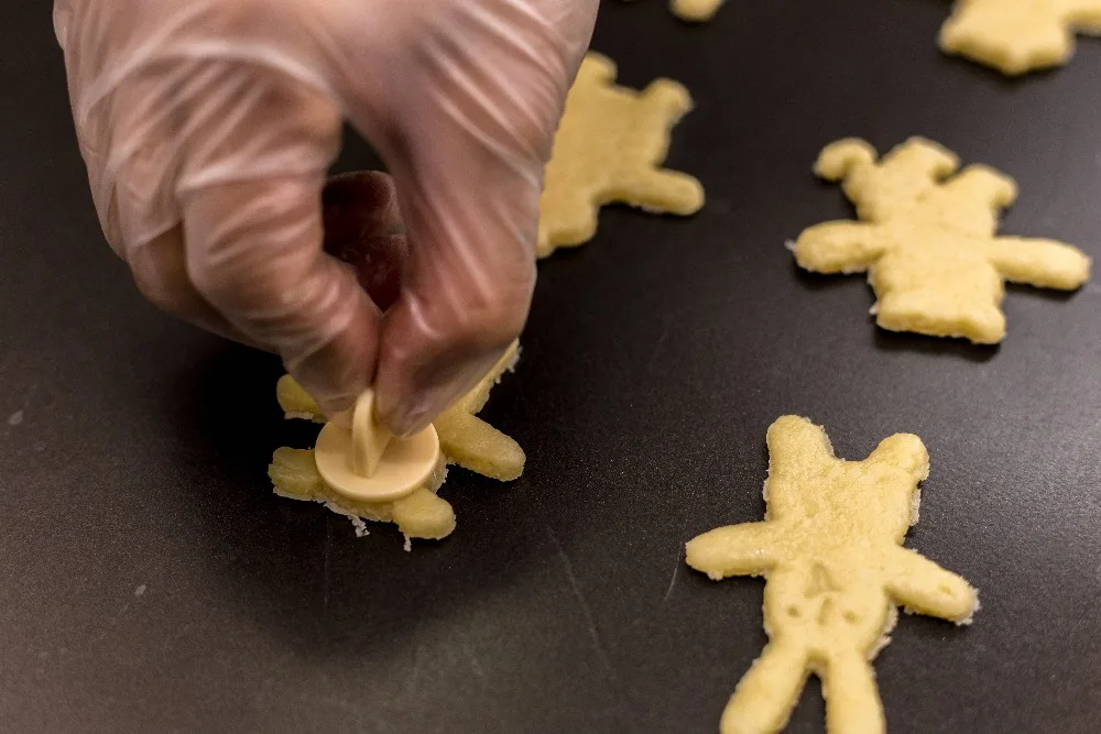 SLH269 кролик медведь лицо выражение помадка резинка паста печенье резак украшения