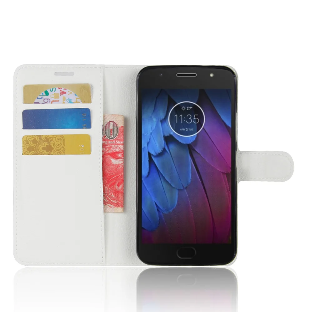Чехол для MOTO G5S PLUS откидная крышка Роскошный Ретро бумажник кожаный чехол