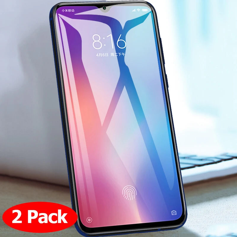 

For Xiaomi Mi A3 Tempered Glass Full Cover Screen Protector For Xiaomi Xiomi Mi A3 Armor Film (2 Pack)