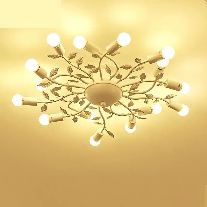 Креативный потолочный светильник Regron Романтический светодиодный в цветочек