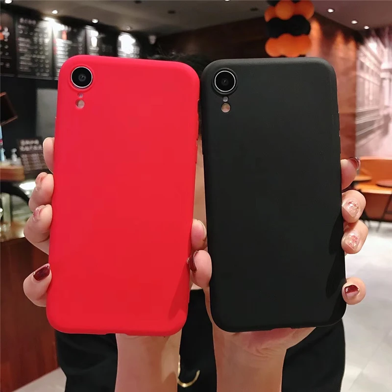 Простой однотонный Ультратонкий Мягкий ТПУ чехол для Huawei P8 P9 P10 P20 P30 Lite Pro P Smart Plus