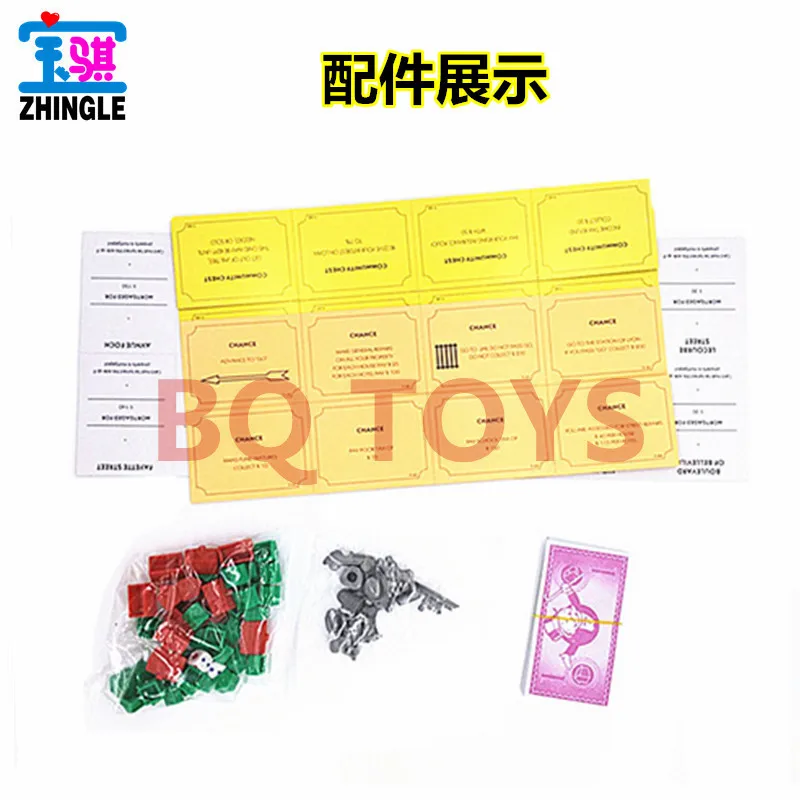 Белоснежка английская Монополия карточная игра доска настольная