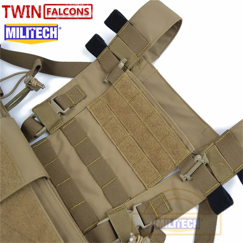 MILITECH TW Delustering MFC 2,0 BK набор CQC RRV MOLLE MK3 душистый нагрудный Риг военный боевой штурмовой тактический охотничий жилет