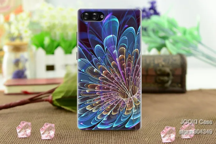 JOOKI чехол Bluboo S1 чехол пластиковый защитный чехол s для Fundas Bluboo S1 Чехлы Прозрачная Тонкая задняя крышка милый розовый узор
