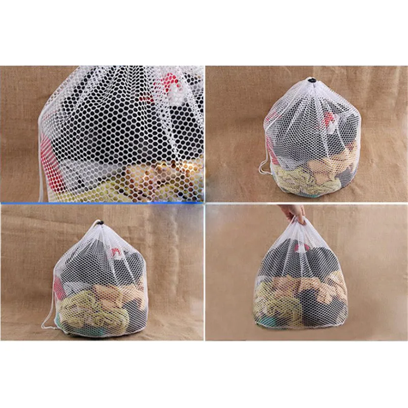 S VOGVIGO Drawstring бюстгальтер нижнее белье продукты мешки для стирки бытовые чистящие средства Аксессуары стирка уход за бельем - Цвет: S