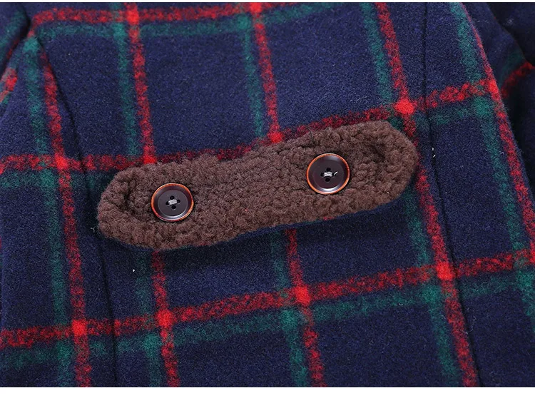 Высококачественное новое зимнее пальто для мальчиков модное однобортное